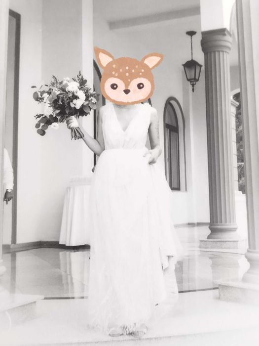 Rochie unică de mireasă, design propriu