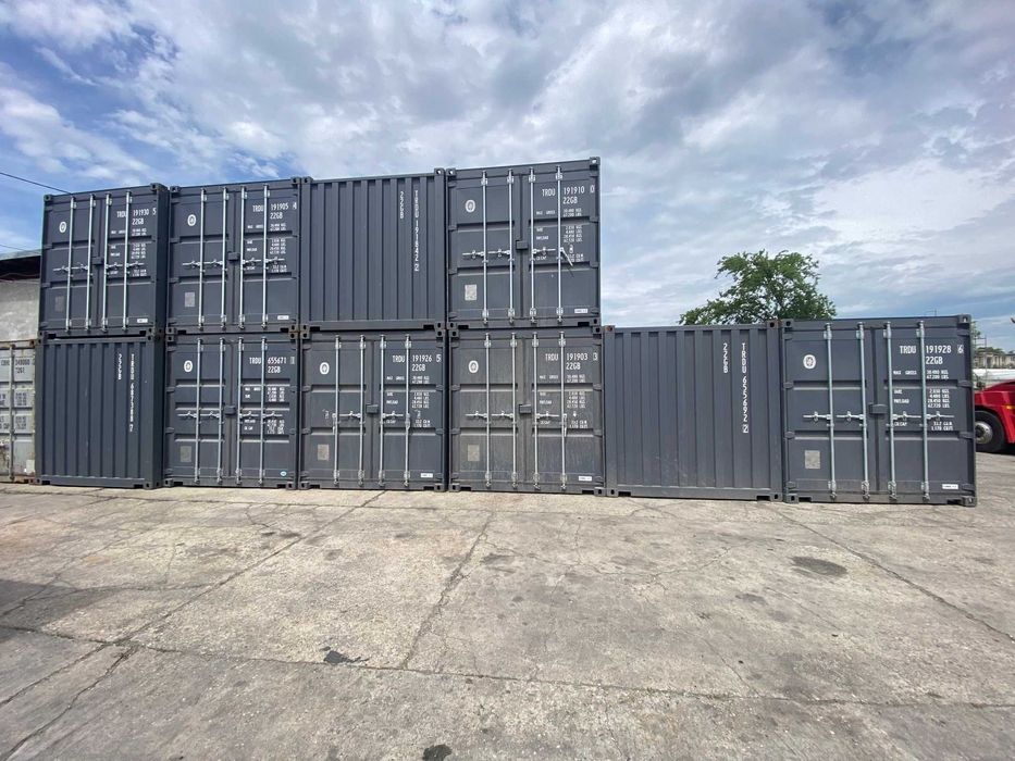 Container maritim, 6m, container depozitar 6m, noi si second-hand