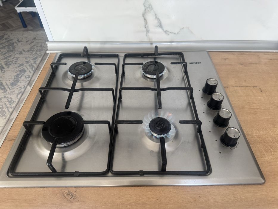 Газ плита с газ балоном