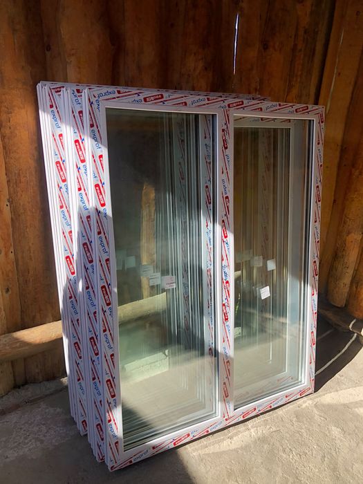 Продам б/у пластиковые окна и двери