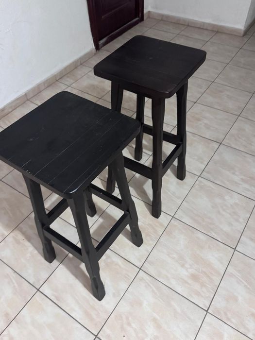 Vand scaune bar lemn masiv