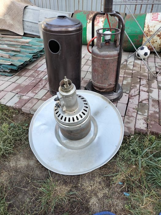 Газовая печь колонка