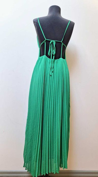 Дълга плисирана рокля Shein