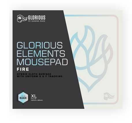 ^ Коврик для мыши Glorious Element Mouse Pad - Fire (38x43cm)