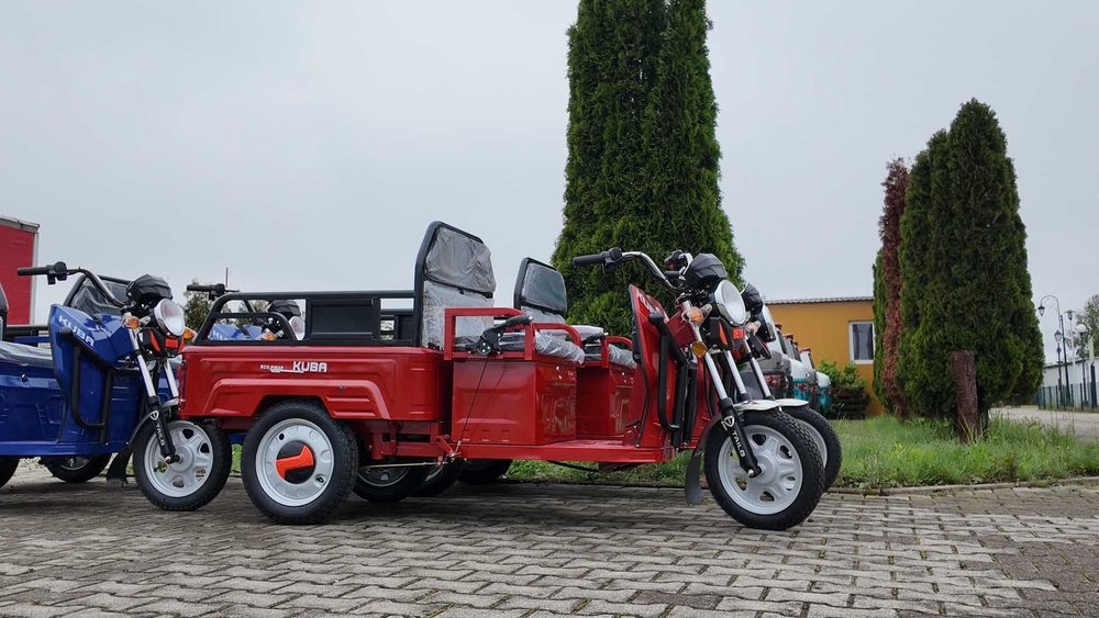 Triciclu electric KUBA Eco-Pickap Ultra fara permis cu CIV inclus
