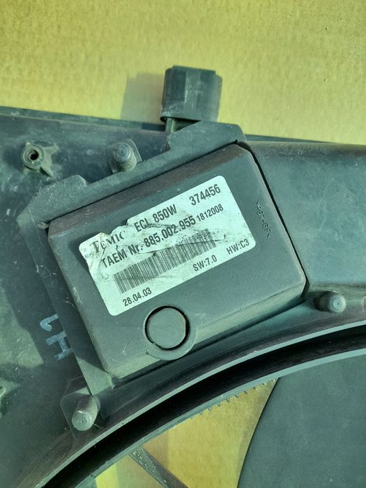 Ел вентилатор мерцедес S-Class W220 Mercedes S-Class W220