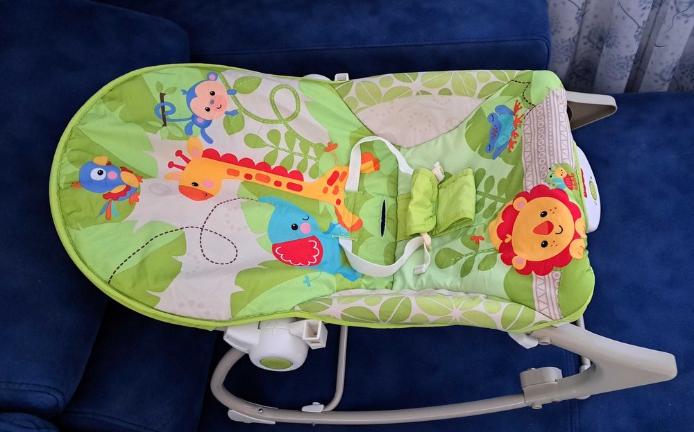 Шезлонг бебе Fisher price
