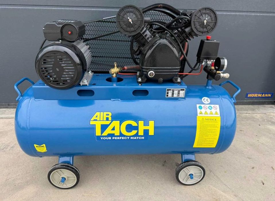 Компресор за въздух 100 л. усилен дебид   360 л / мин