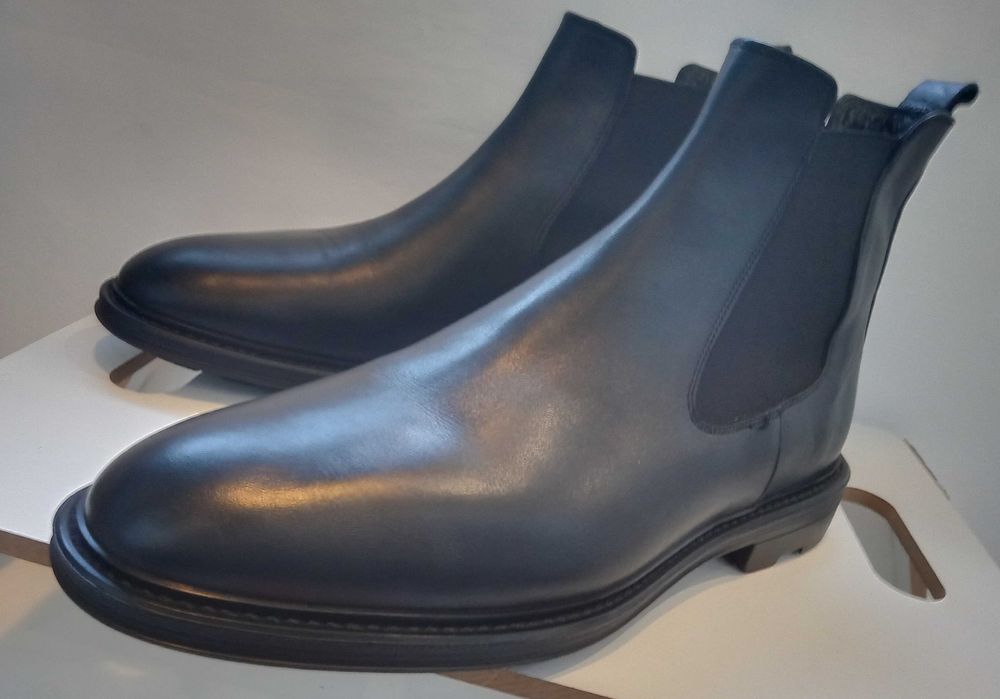 Ghete chlesea premium Jean Biani 44 piele naturala moale