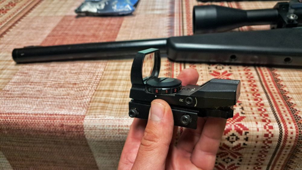 Set Airsoft Ruger Superhawk 8 CO2 + Carabină KJW