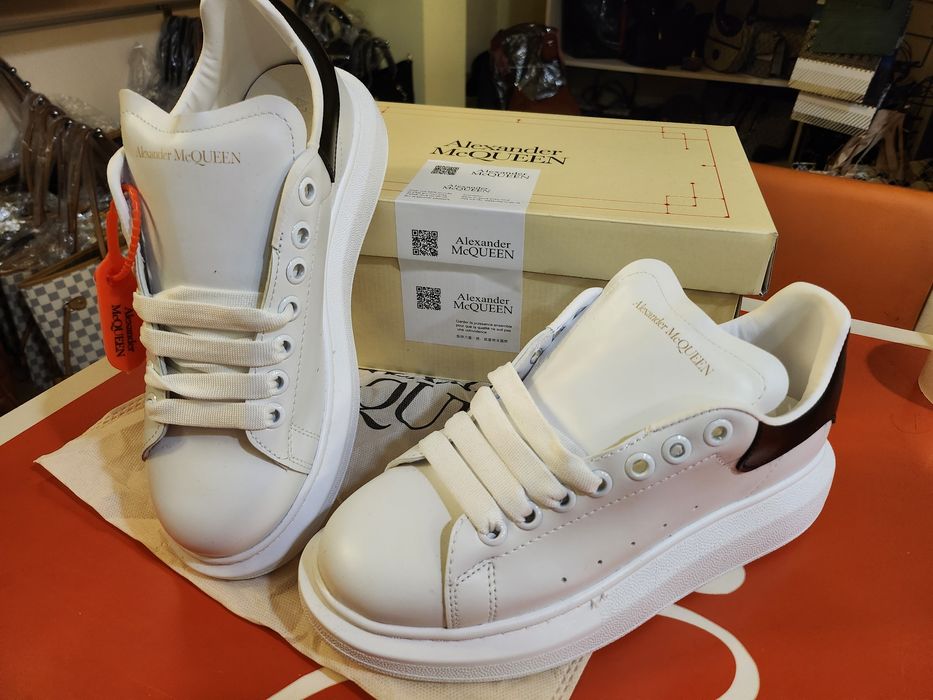 Кецове Alexander Mcqween черни и  бели, дамски