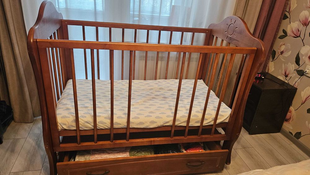 Манеж деревянный детский