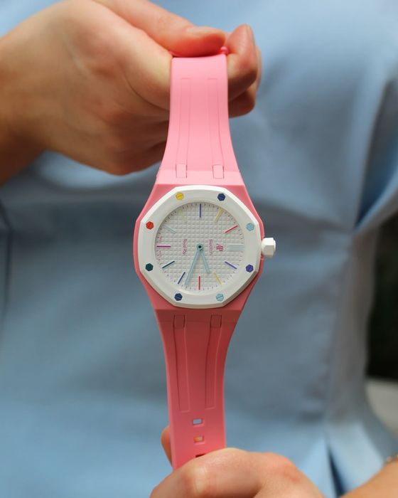 Силиконова каишка с калъфче Audemars Piguet x Swatch Royal Pop в различни цветове