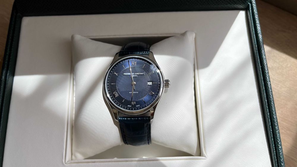 Frederique Constant Classics Index Automatic Blue FC-303MN5B6 Часовник