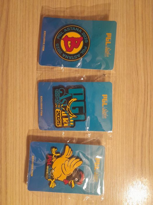 PGL ASTANA уникальные пины
