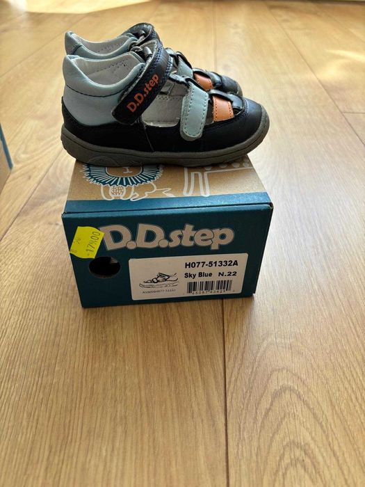 Sandale copii marimea 22 D.D Step Albastru