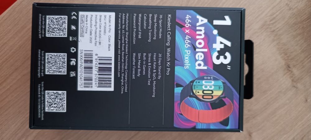 Kieslect Calling Watch KR Pro