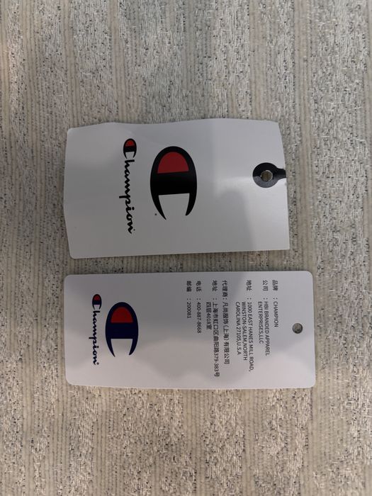 Champion Powerblend Crewneck Sweatshirt Script Logo