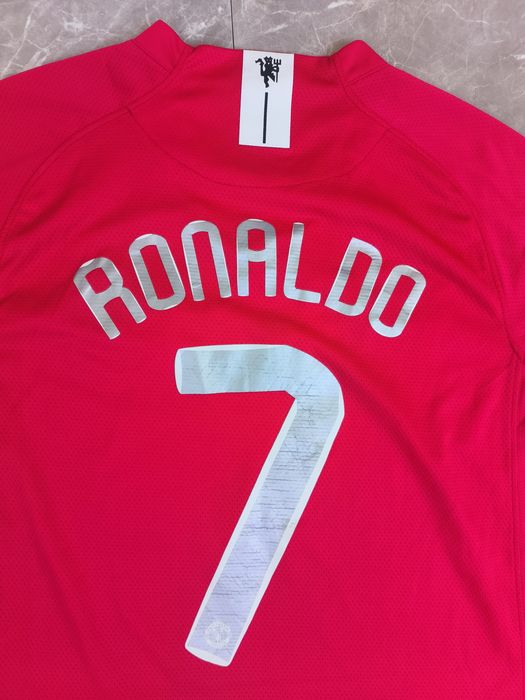 Cristiano Ronaldo Manchester United 2007/2008 Home Retro Jersey
