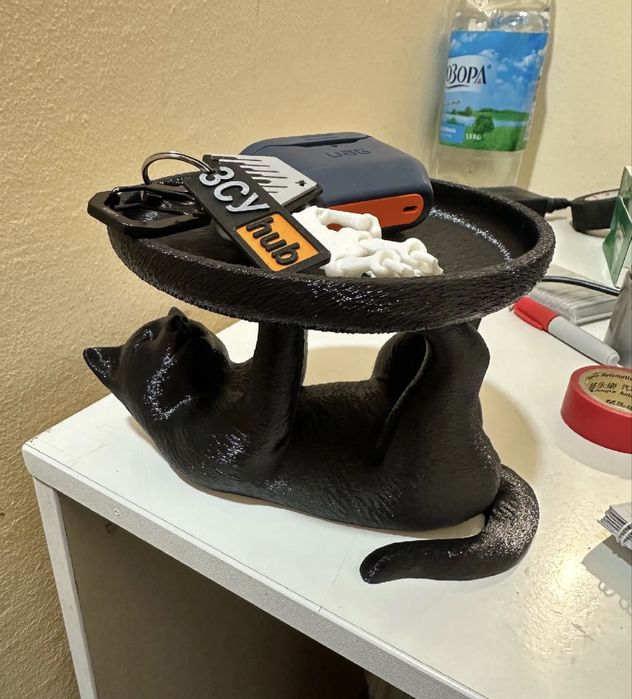 Tavă pentru bijuterii cu pisici