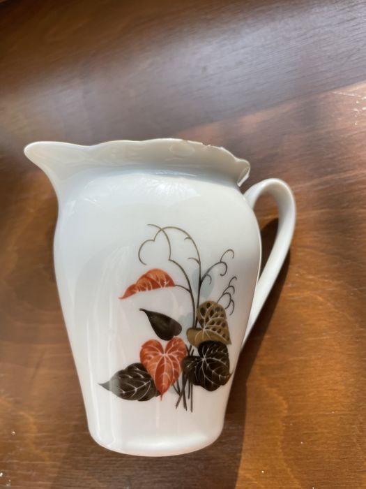 Фарфоровый чайный сервиз