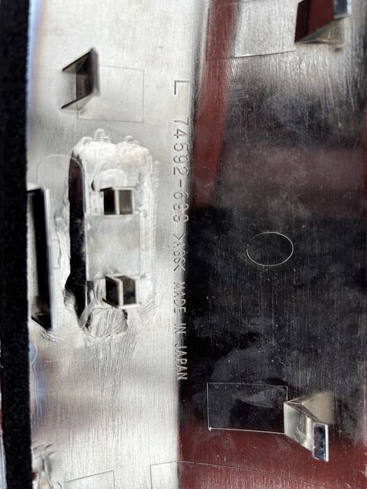 Хромированные накладки на зеркала форестер