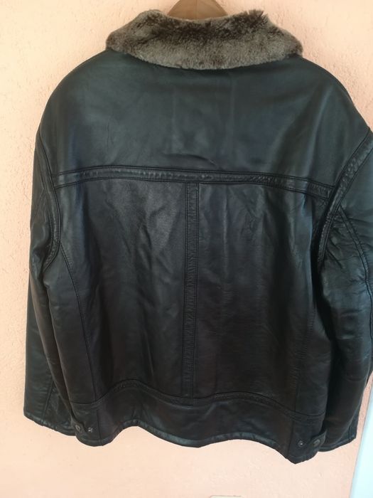 Geaca piele bărbați Milestone Aviator mărimea 56