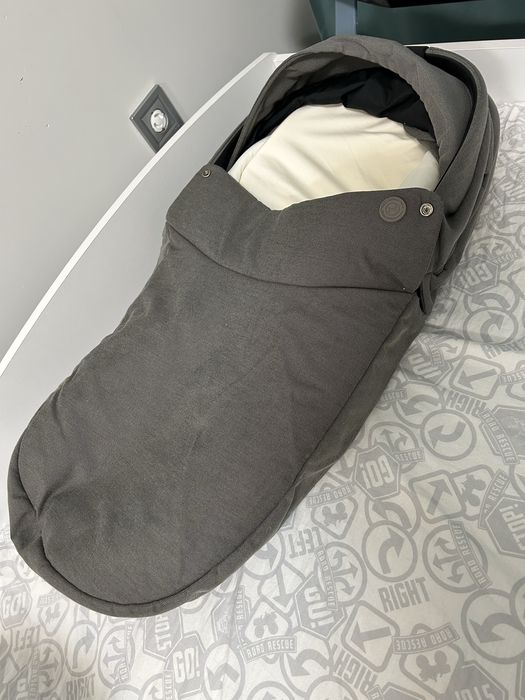 Зимен кош Cybex тъмно сив