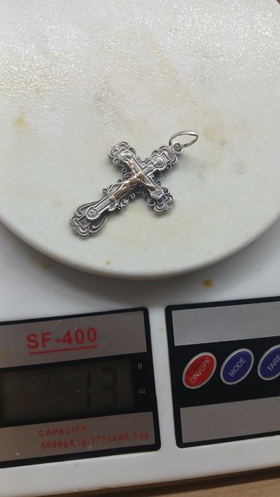 Крестик серебро продаётся