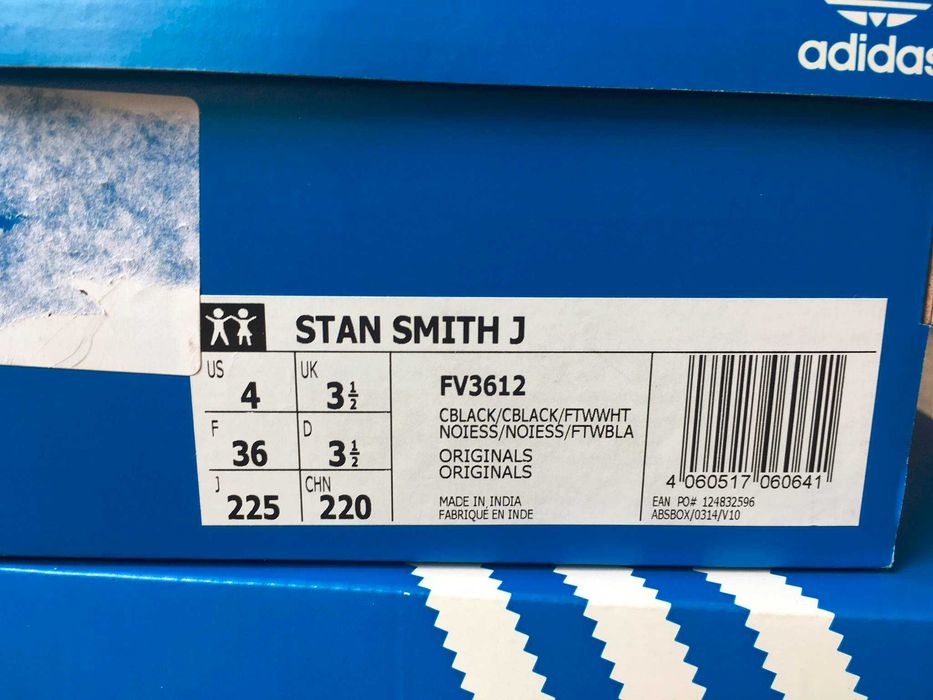 ADIDAS STAN SMITH J и Pharrel Williams нови в кутия, номер 36
