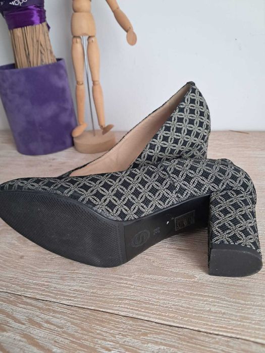 Pantofi piele naturala