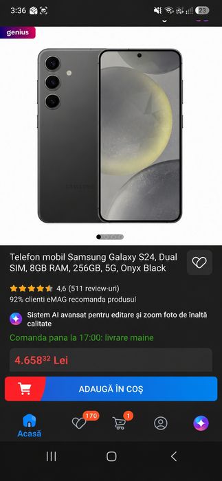 Samsung Galaxy s24,Dual Sim, 256 gb, 8 gb ram