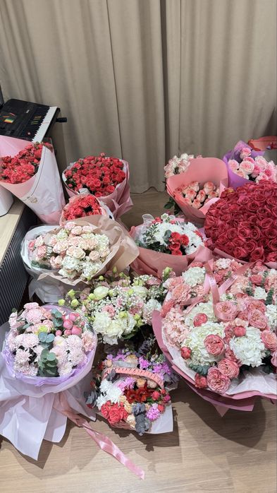 Цветы свежие бу ПРОДАЮ СРОЧНО