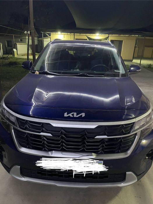 Kia seltos 2025, синяя