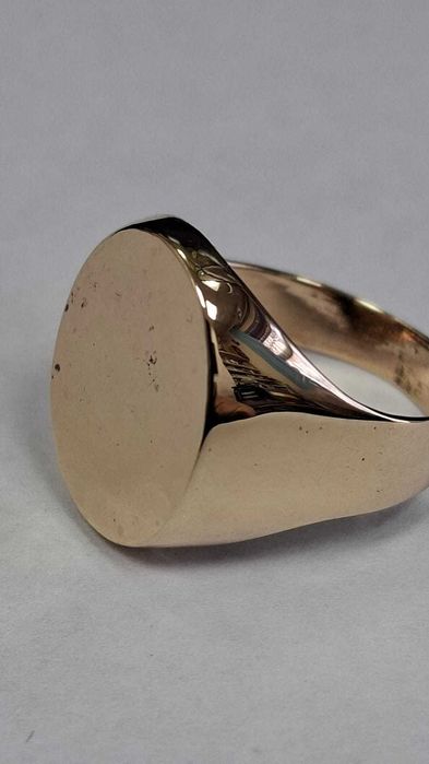 Кольцо желтое золото