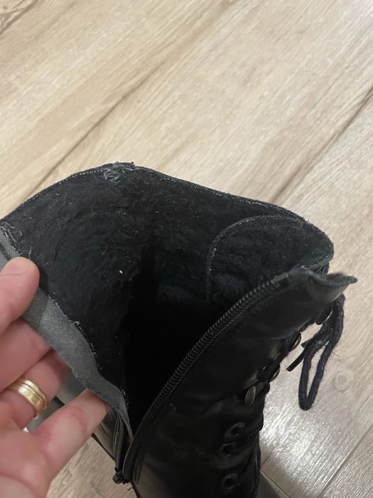 Ghete dama din piele naturala