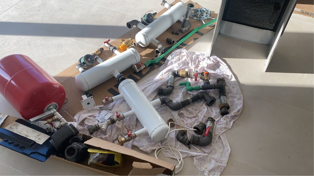 Pompa Dab , vas expansiune ,vana de amestec , butelii de amestec