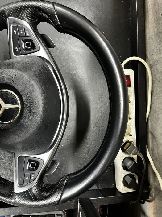 АМГ волан mercedes е,ц,цлс,гле и др. Конзола с лосчета лентов кабел