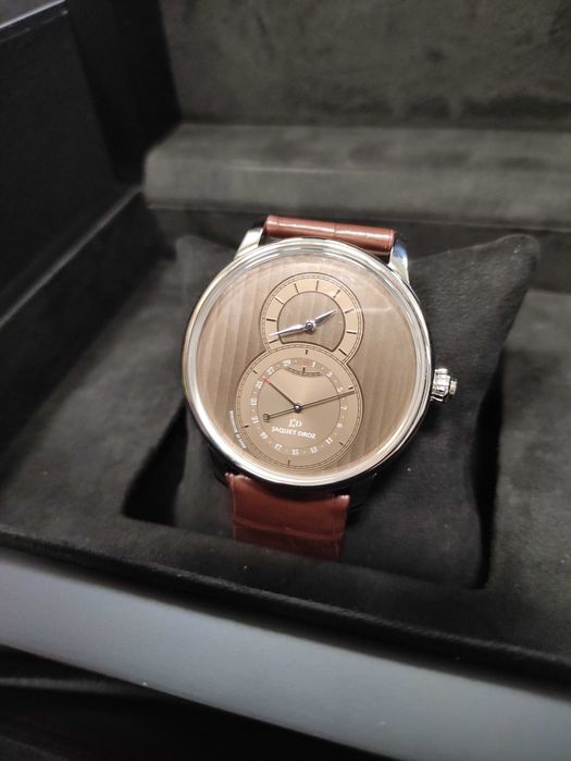 НОВ Jaquet Droz Grande Seconde Quantieme 43mm