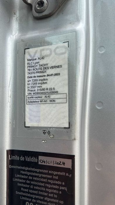 Vand Mercedes Actros MP 3,1860,V8,an 2011,inmatriculat