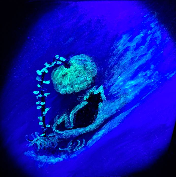 Картина ( фантастика светеща)