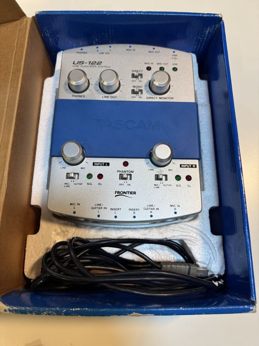 Interfata Tascam Audio USB/MIDI US-122