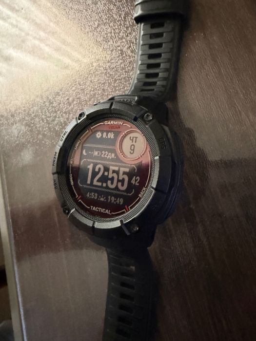 Смарт-часы Garmin Instinct 2X Solar Tactical Edition, Black