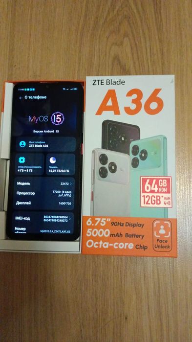 Zte blade a36 обмен есть айфон Х
