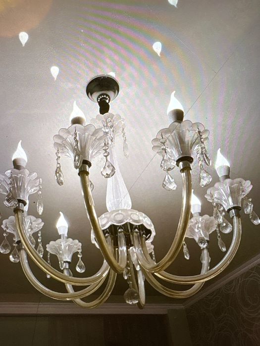 Люстра в классическом стиле, 8 ламп