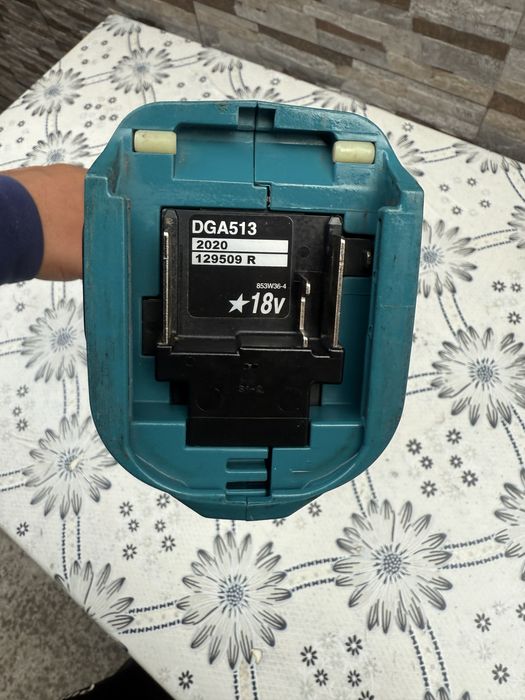 Акумулаторен ъглошлайф Makita DGA513Z ф 125 мм, 18 V