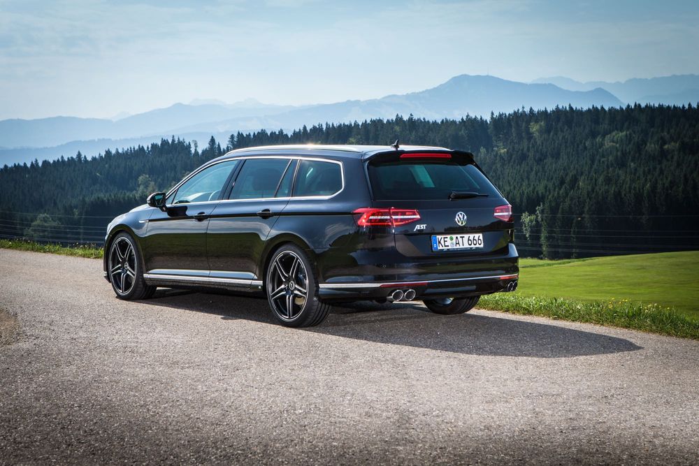 VW Passat Комби /B8/ 2014-2023 ABT Заден Спойлер