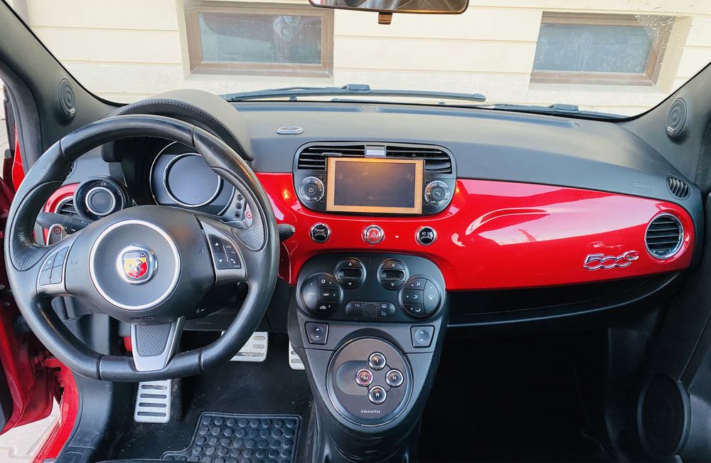 Fiat 500 abarth cabrio 595 turismo doar variantr doar cu vehic istoric