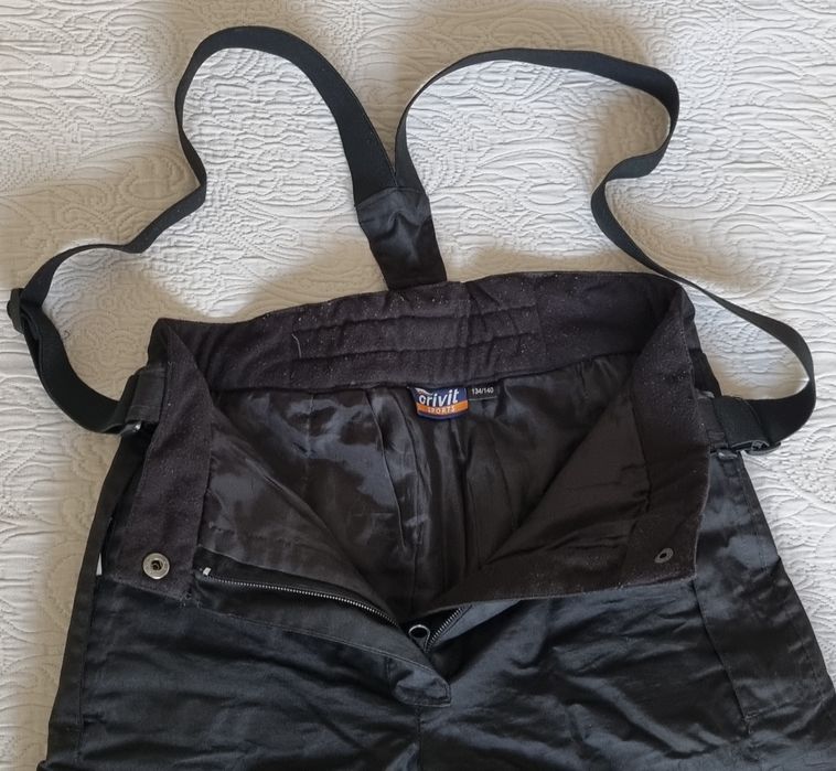 Pantaloni schi copii cu bretele