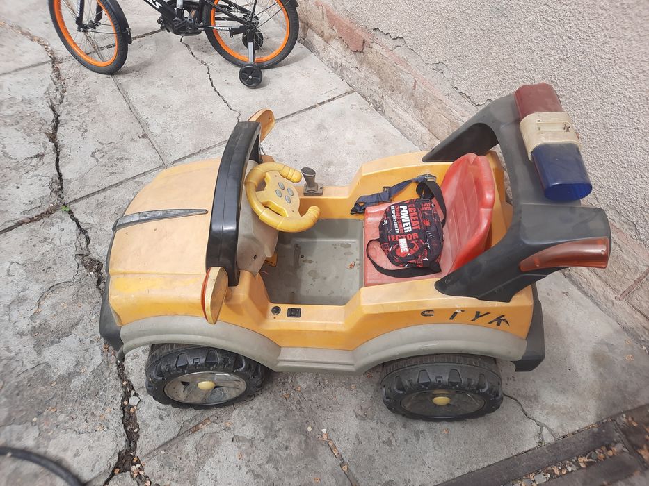 Детская машинка с 2 моторами мощная